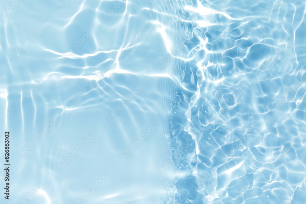 Obraz premium 水 波 青 夏 テクスチャ 背景