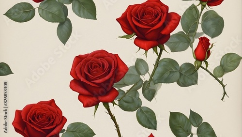 A love letter inspired by the symbolism of red roses, expressing emotions too profound for words alone ai_generated