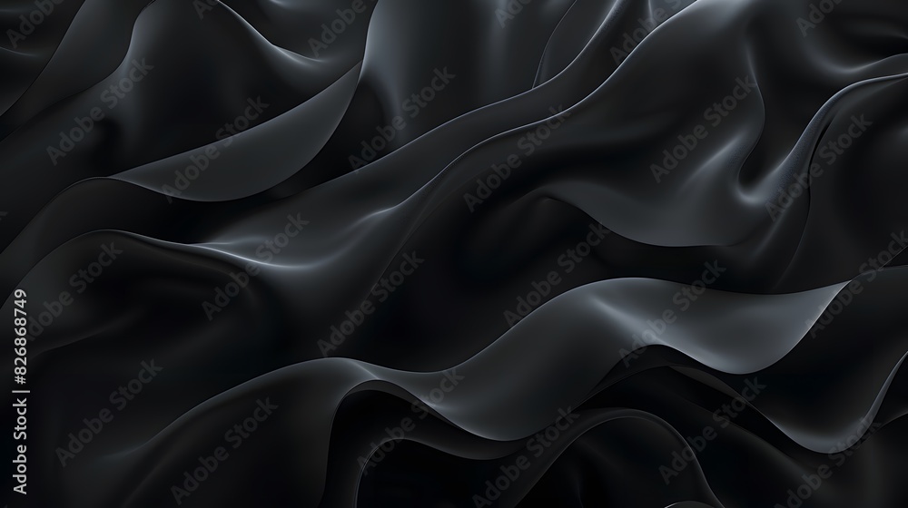 Fototapeta premium Black abstract background with dark concept.