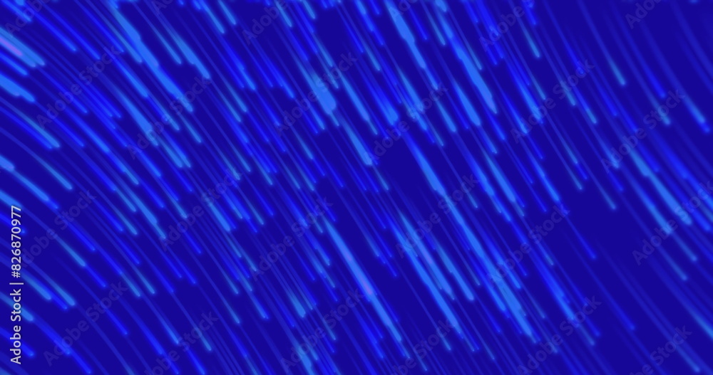 Blue background featuring diagonal white lines creating sense of motion Blue background featuring diagonal white lines creating sense of motion