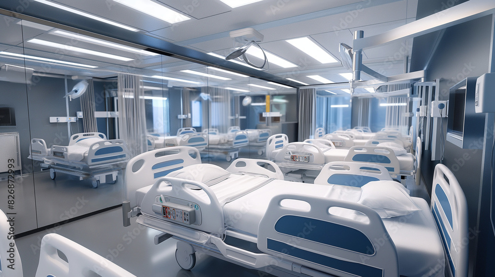 Obraz premium Interior in the Hospital