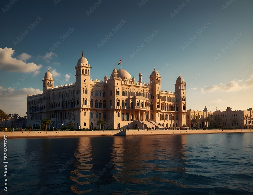 Montaza Palace beautiful full view, popular place of Alexandria, Egypt
Montaza Palace beautiful full view, popular place of Alexandria, Egypt