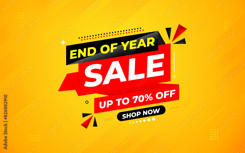 End of Year sale offer banner template. stock clearance background. end of year banner template design for web or social media, Sale special offer. abstract vector design. End of Year sale offer banner template. stock clearance background. end of year banner template design for web or social media, Sale special offer. abstract vector design.