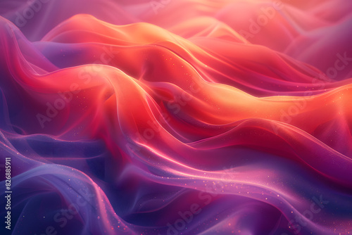 Colorful background with abstract gradient colored swirls and waves. The color palette flow mix and diverse, including shades of blue, green, red, and orange, creating an impressive and dynamic look.