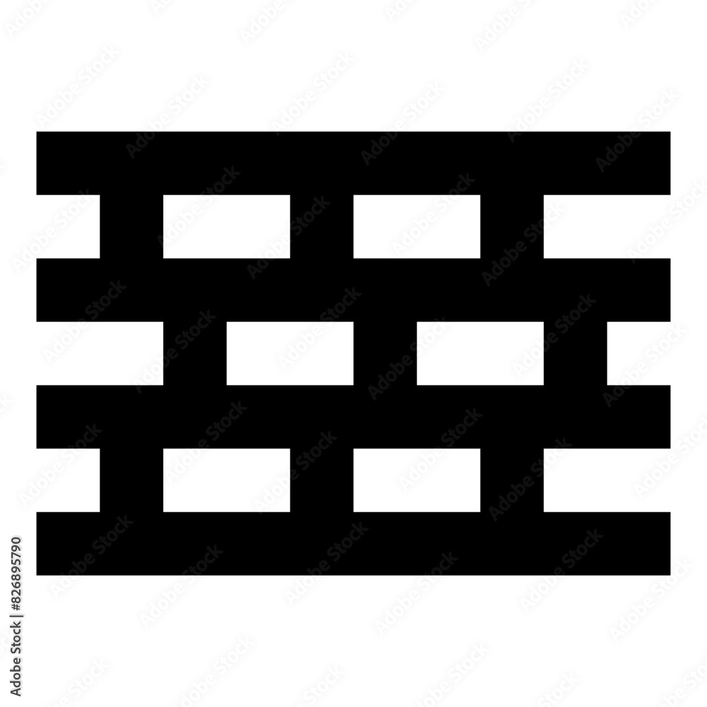 wall line icon for user interface wall line icon for user interface