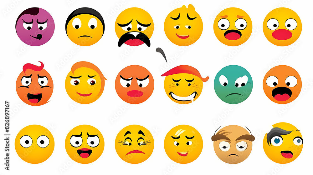 Emoticons conceptual art vector image,Sketch emoticons seamless pattern vector image. Emoticons conceptual art vector image,Sketch emoticons seamless pattern vector image.