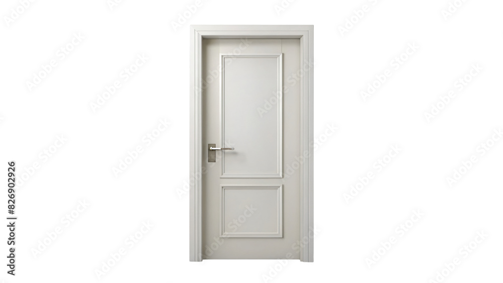 a door frame, isolated on a white background
