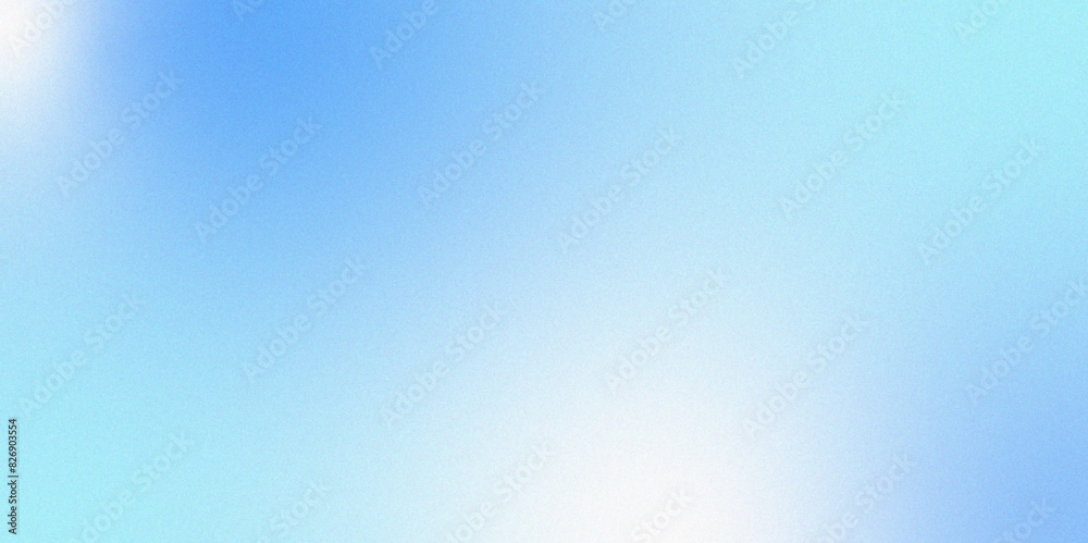 Vintage blue and light-blue color abstract grainy soft noise effect pattern gradient background. Vintage, blue Gradient Textured Paper and Canvas Pattern for Artful Wallpaper, Fabric Design.