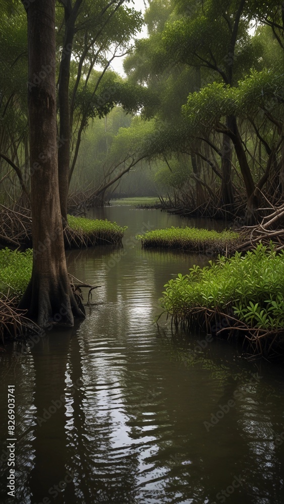 beautiful mangrove forest beautiful mangrove forest