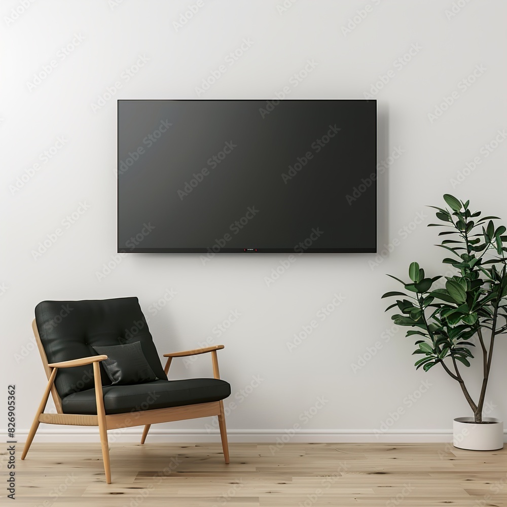 Fototapeta premium cabine with tv wall UHD Wallpapar