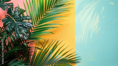 Vibrant Tropical Plants Add a Touch of Nature to the Scene