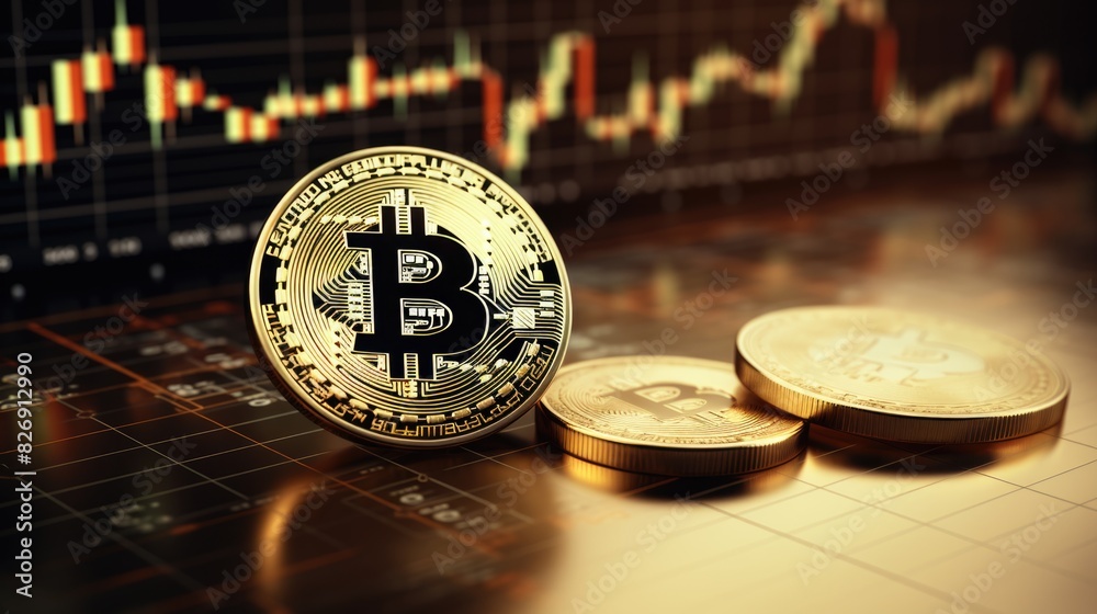 Bitcoin Cryptocurrency background Bitcoin Cryptocurrency background