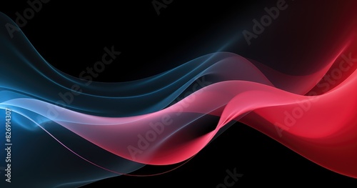 Light Wave Motion Abstract 