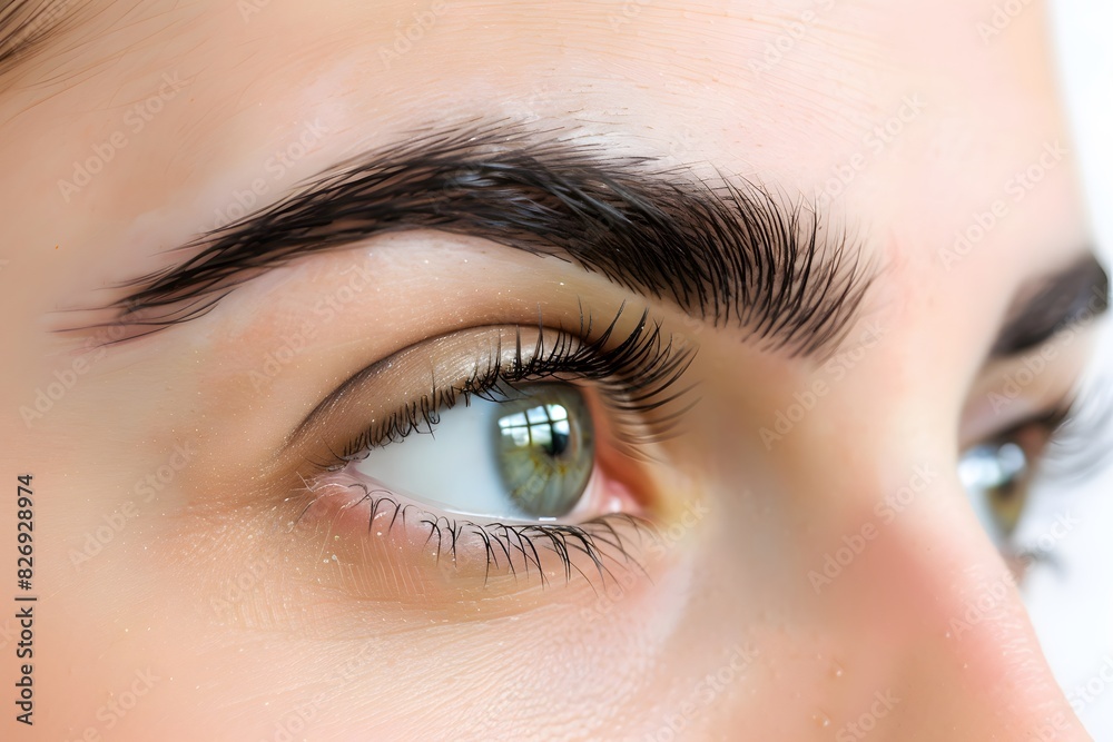 Obraz premium beautiful cosmetic model