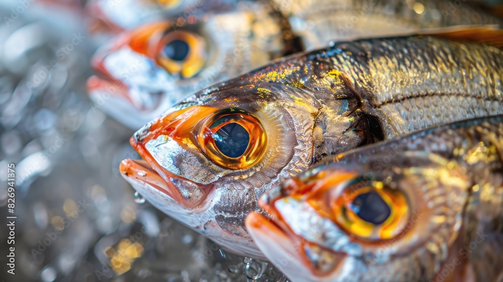 Local fish market offers fresh sea fish Local fish market offers fresh sea fish