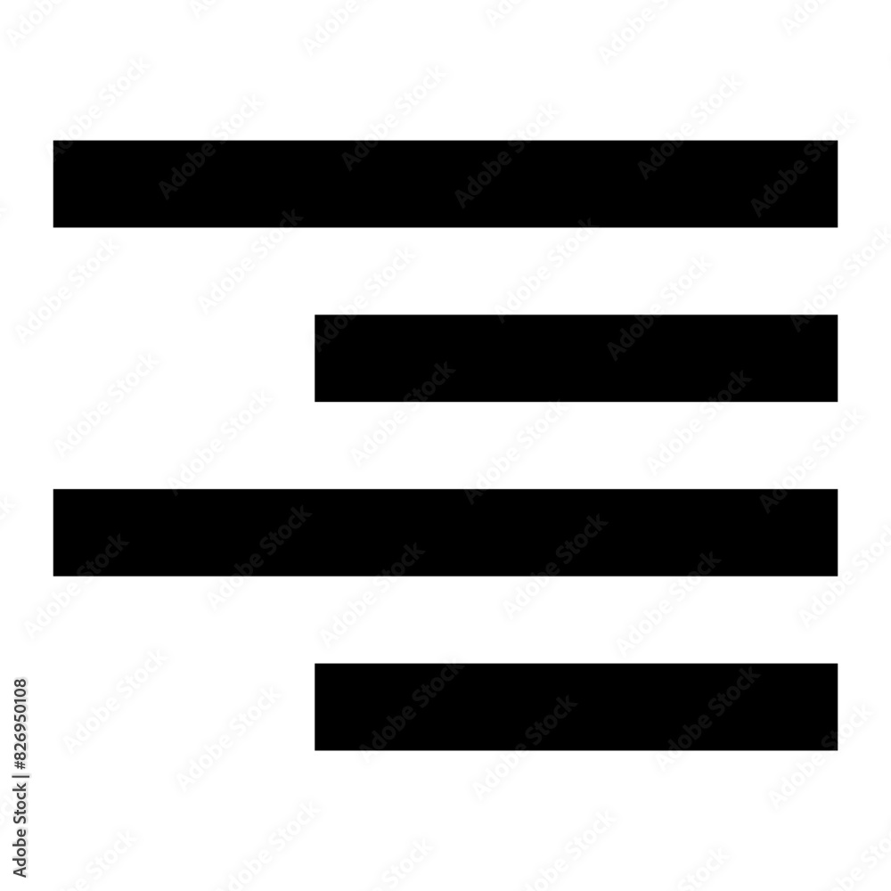 align right line icon for editor user interface align right line icon for editor user interface