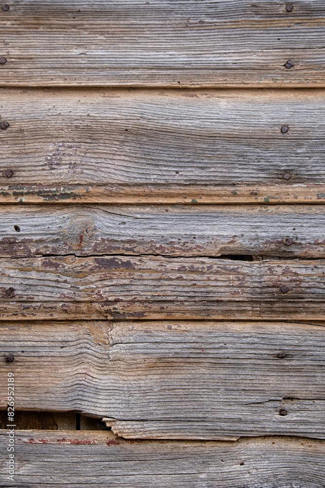 Old and worn wooden floor. Old and worn wooden floor.