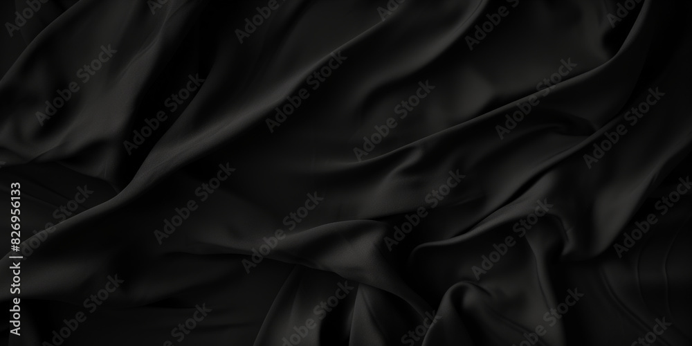 Black paper poster texture background, Weathered black paper texture, black friday banner.Crumpled black paper with wrinkles and rubbed corners Black paper poster texture background, Weathered black paper texture, black friday banner.Crumpled black paper with wrinkles and rubbed corners