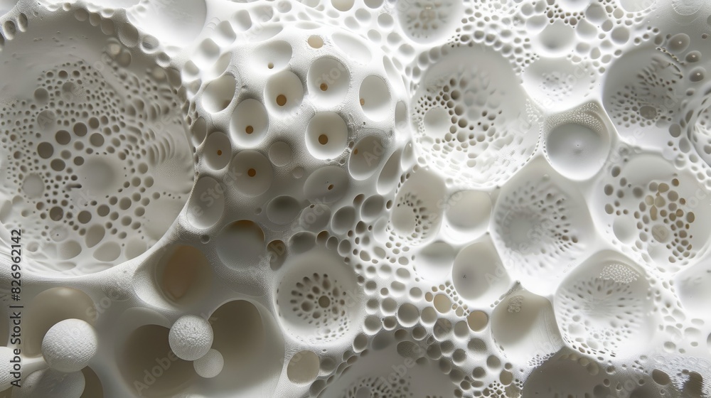 Textured foam plastic ball surface Textured foam plastic ball surface