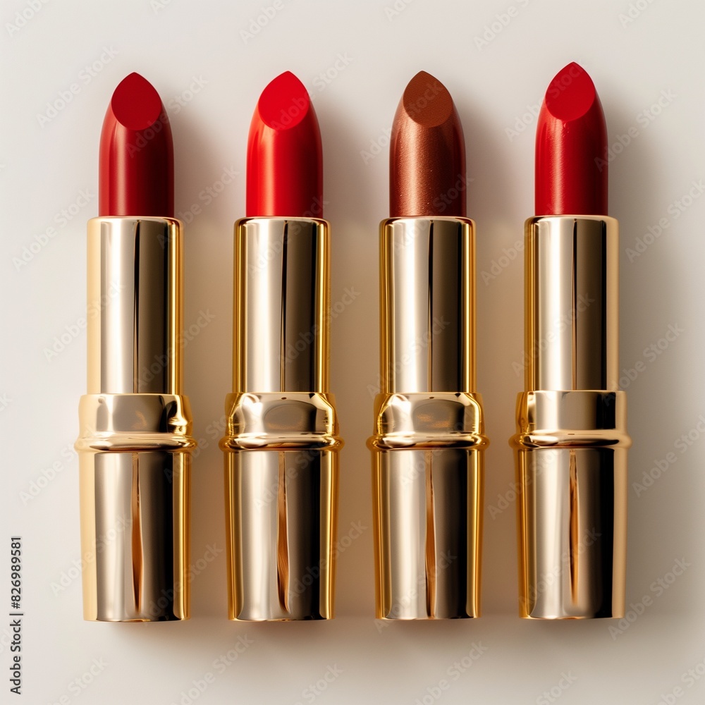 Elegant and sophisticated posters reflecting both modern and classic aesthetics, commercials and other front pages, lipstick posters,モダンとクラシックの両方の美学を反映したエレガントで洗練されたポスター、CMなどの一面、口紅のポスター、Generative AI
