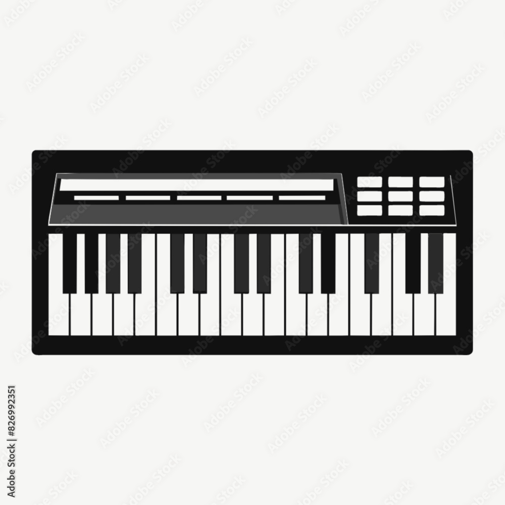 piano keys vector illustration piano keys vector illustration