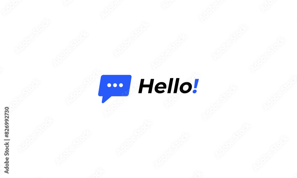 Messaging App Technology Logo Design Messaging App Technology Logo Design