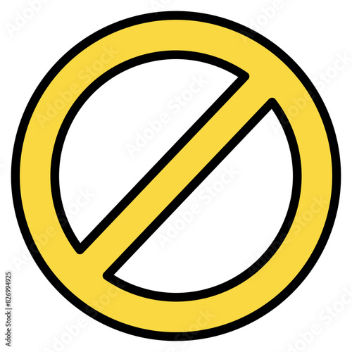 Block Icon Element For Design