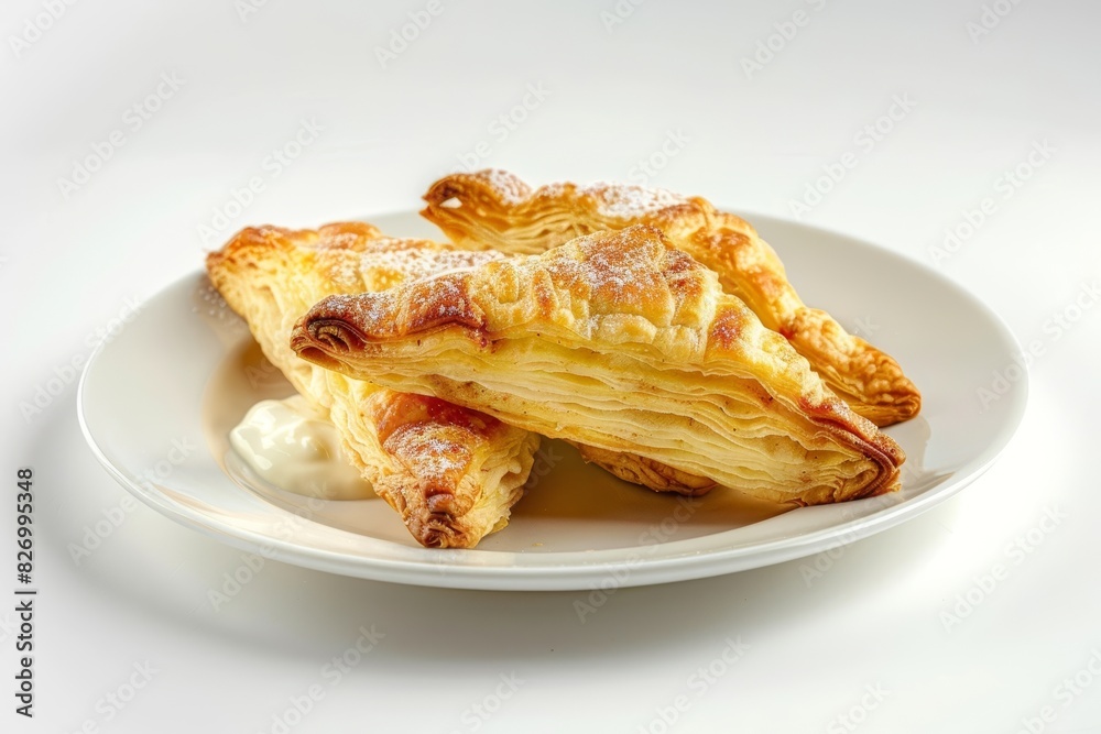 Flaky Apple Pastry with Tart Apple and Buttery Puff Pastry Flaky Apple Pastry with Tart Apple and Buttery Puff Pastry