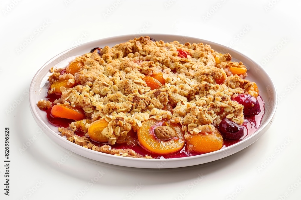 Scrumptious Apricot and Cherry Crisp Delight Scrumptious Apricot and Cherry Crisp Delight