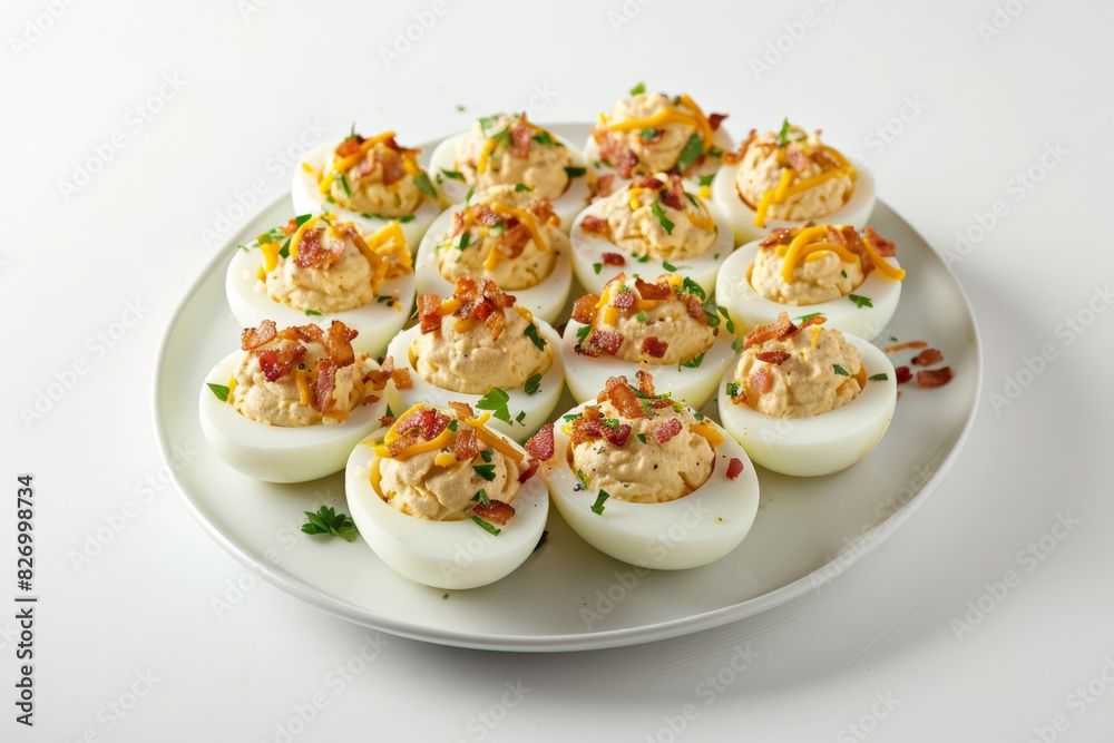 Tempting Bacon and Cheese Deviled Eggs: A Must-Try Dish Tempting Bacon and Cheese Deviled Eggs: A Must-Try Dish