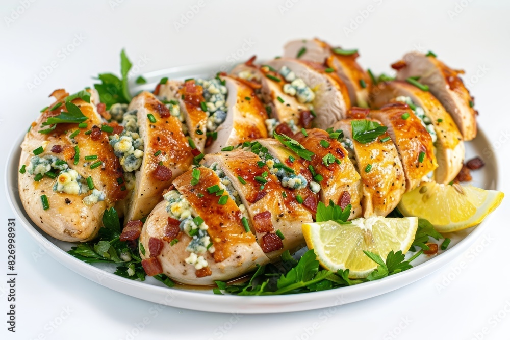 Tender Blue Cheese and Bacon Stuffed Chicken Tender Blue Cheese and Bacon Stuffed Chicken
