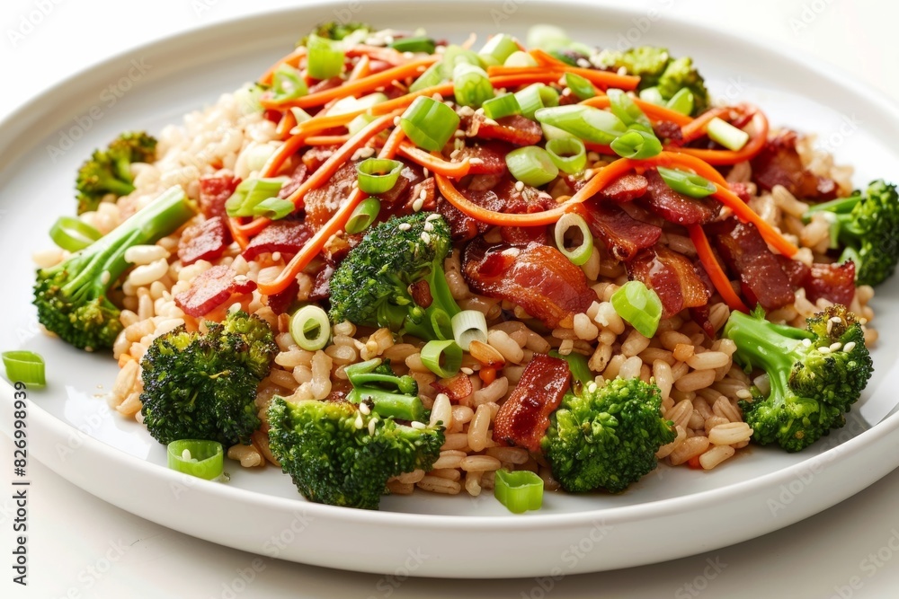 Delicious Bacon and Broccoli Rice Bowl Recipe Delicious Bacon and Broccoli Rice Bowl Recipe