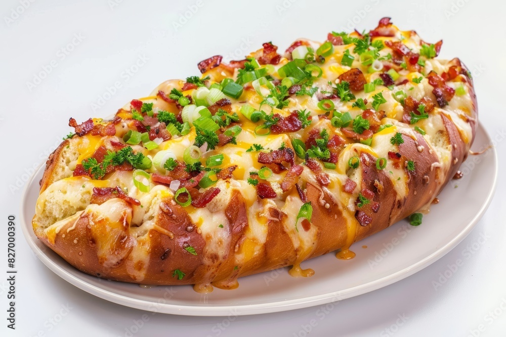 Artisan Bacon Ranch Cheesy Bread: A Culinary Masterpiece with Monterey Jack and Cheddar Artisan Bacon Ranch Cheesy Bread: A Culinary Masterpiece with Monterey Jack and Cheddar