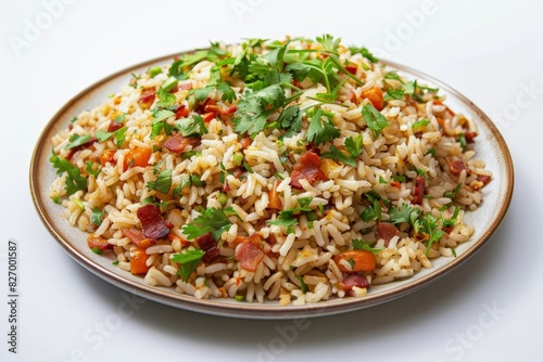 Bacon and Herb Infused Dirty Rice for a Tantalizing Meal