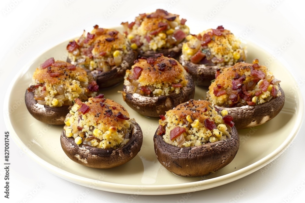 Bacon Cornbread Stuffed Mushrooms: A Crowd-Pleasing Appetizer Bacon Cornbread Stuffed Mushrooms: A Crowd-Pleasing Appetizer