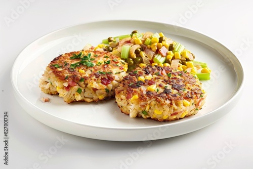 Yummy Crab Cakes with Zesty Pimiento Relish