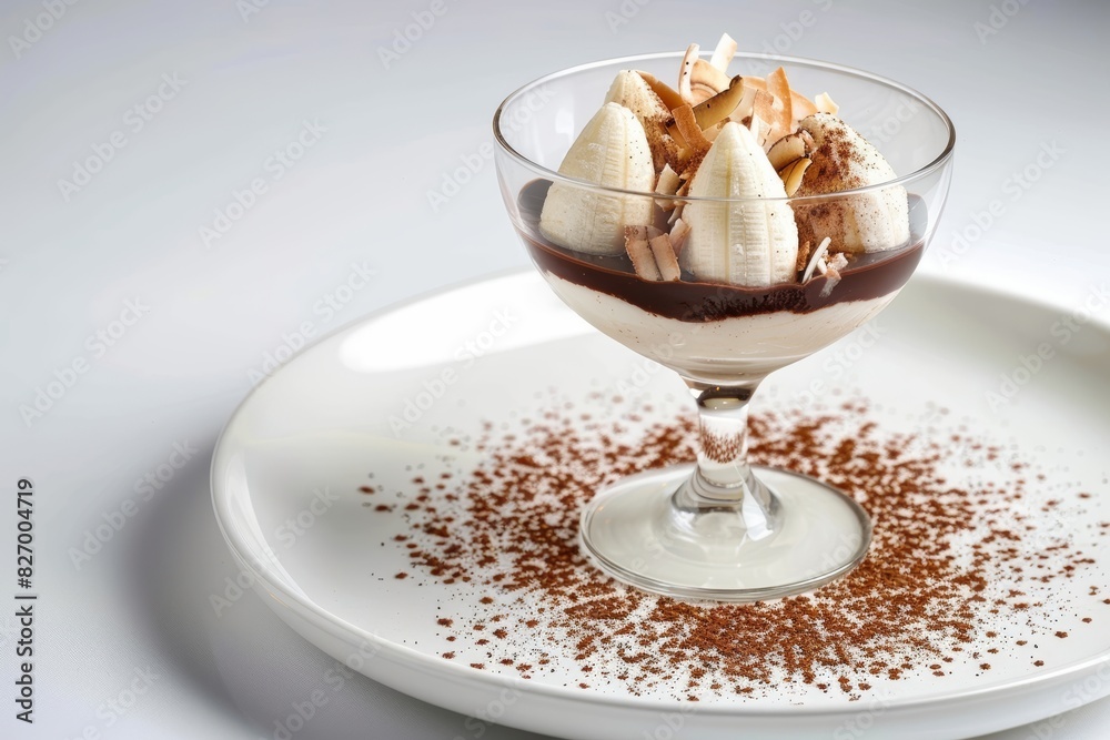 Indulgent Bananery Frozen Dessert with Dark Chocolate Indulgent Bananery Frozen Dessert with Dark Chocolate