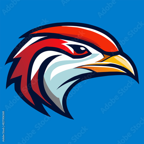 random bird head logo design, one random bird head from, seagull, potoo, bushwarbler, barnswallow, photo