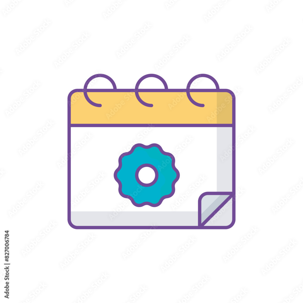 Eid Mubarak icon design with white background stock illustration Eid Mubarak icon design with white background stock illustration