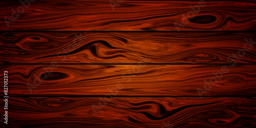 Natural wooden background, top view wooden plank panel, vector illustration.