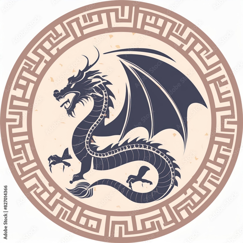 chinese zodiac year of the dragon, chinese new year, chinese new year, logo iconic dragon. Dragon design with circle. Dragon tatto, Dragon art, icon dragon, symbol dragon, shio dragon chinese zodiac year of the dragon, chinese new year, chinese new year, logo iconic dragon. Dragon design with circle. Dragon tatto, Dragon art, icon dragon, symbol dragon, shio dragon