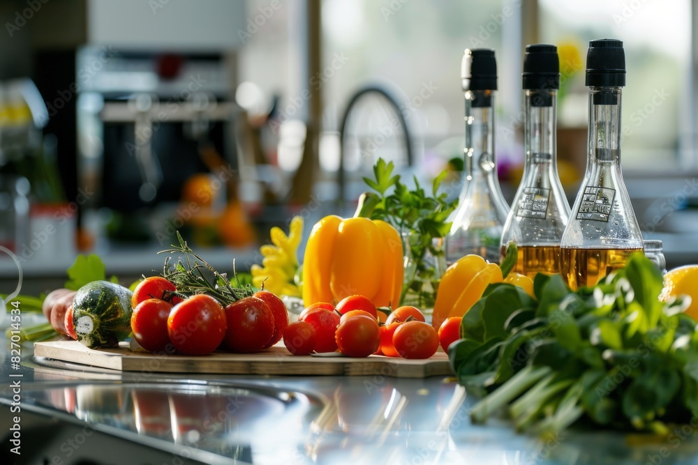 food science conceptual image in a lab food science conceptual image in a lab