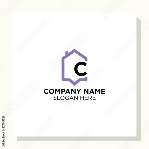 Free Download letter initial home Logo designs, home Shop logo designs, Modern construction logo designs vector icon - GFXLoad