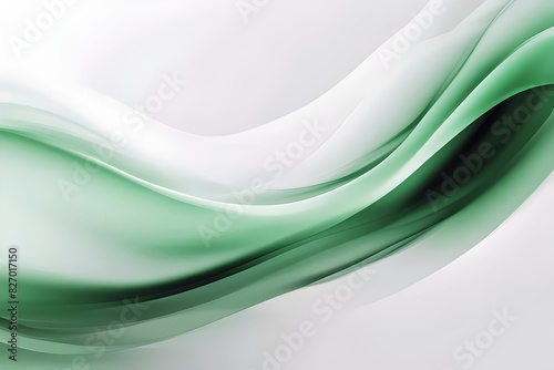 abstract smooth green wave background  backgrounds 