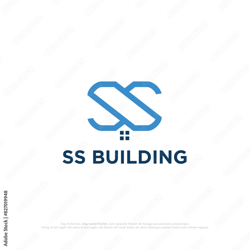 Logo design for a world-famous company building. A simple logo design with a name that is easy to recognize.