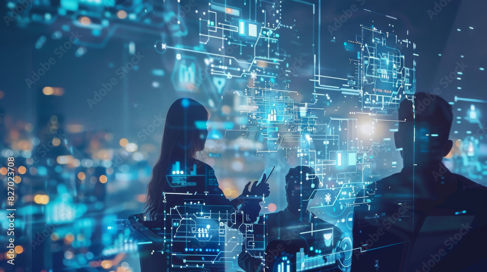 © EmmaStock - technology on business lifestyles, as professionals leverage digital tools, platforms, and automation to streamline workflows, increase efficiency, and drive innovation