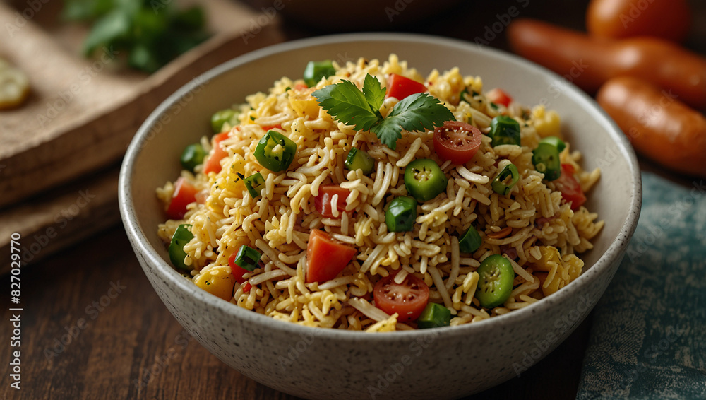 Curried rice salad with new look Curried rice salad with new look