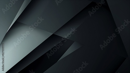 : Minimalist abstract convergence background with crisp lines and sharp angles, using a monochromatic color palette for a sleek look. photo
