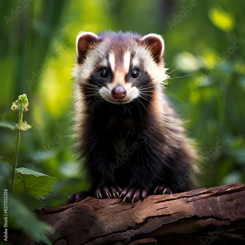 Striped Polecat, the cute creature of GOD