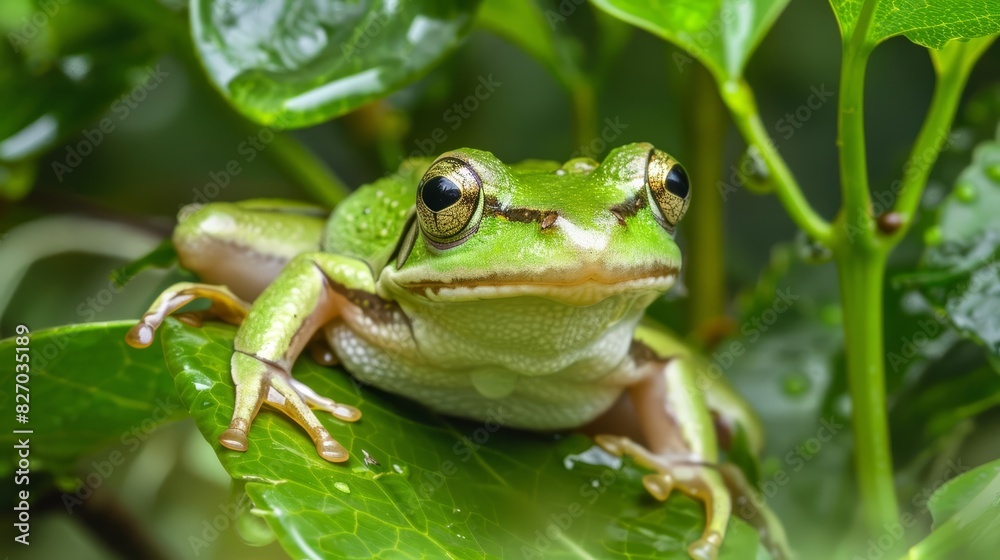 Naklejka premium Herpetologists contribute to understanding disease transmission by studying amphibians and reptiles, which can act as vectors for various pathogens